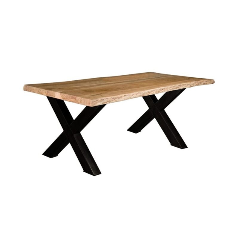 Boomstamtafel Acacia met X-poten