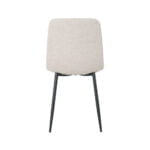 Dining room chair Billy with fabric Alpine Natural 01 Rear view