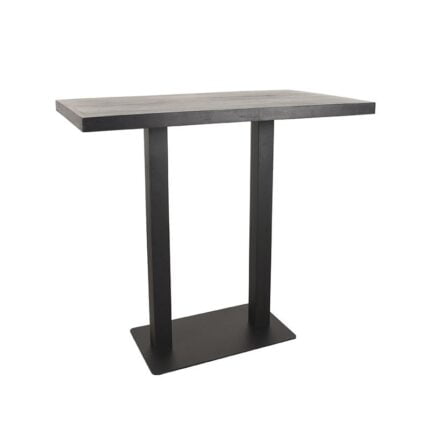 LABEL51 Bar table Rectangular Straight Edge 113 cm Mango Black