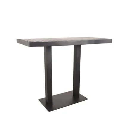 LABEL51 Bar table Rectangular Tree Edge 97 cm Mango Black