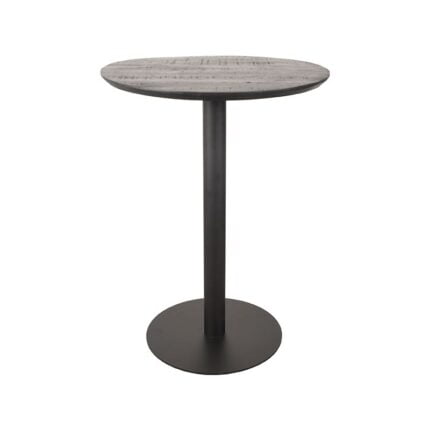 LABEL51 Bar table Round Sloppy Edge 97 cm Black (2)