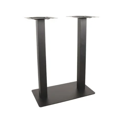 LABEL51 Bar table Leg Double Plate Rectangle 70x40x92 cm 120x70 cm Perspective