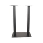 LABEL51 Bar Table Leg Double Rectangular 70x40x108 Cm 120x70 Cm Front