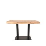 LABEL51 Restauranttafel Rechthoekig Tree Edge 120 cm Blank (3)