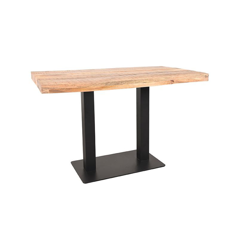 LABEL51 Restauranttafel Rechthoekig Tree Edge 120 cm Blank