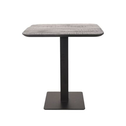 Label51 Restaurant Table Square 70 cm Black