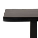 Label51 Restauranttafel Vierkant Tree Edge 70 cm Zwart Details