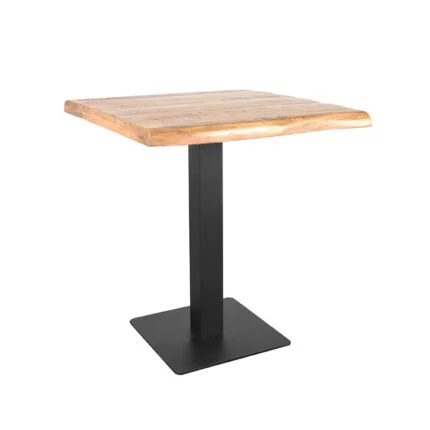 Label51 Restauranttafel Vierkant Tree Edge 70 cm blank