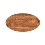 Woods & More Ovale Salontafel Mango 130 Cm Blad